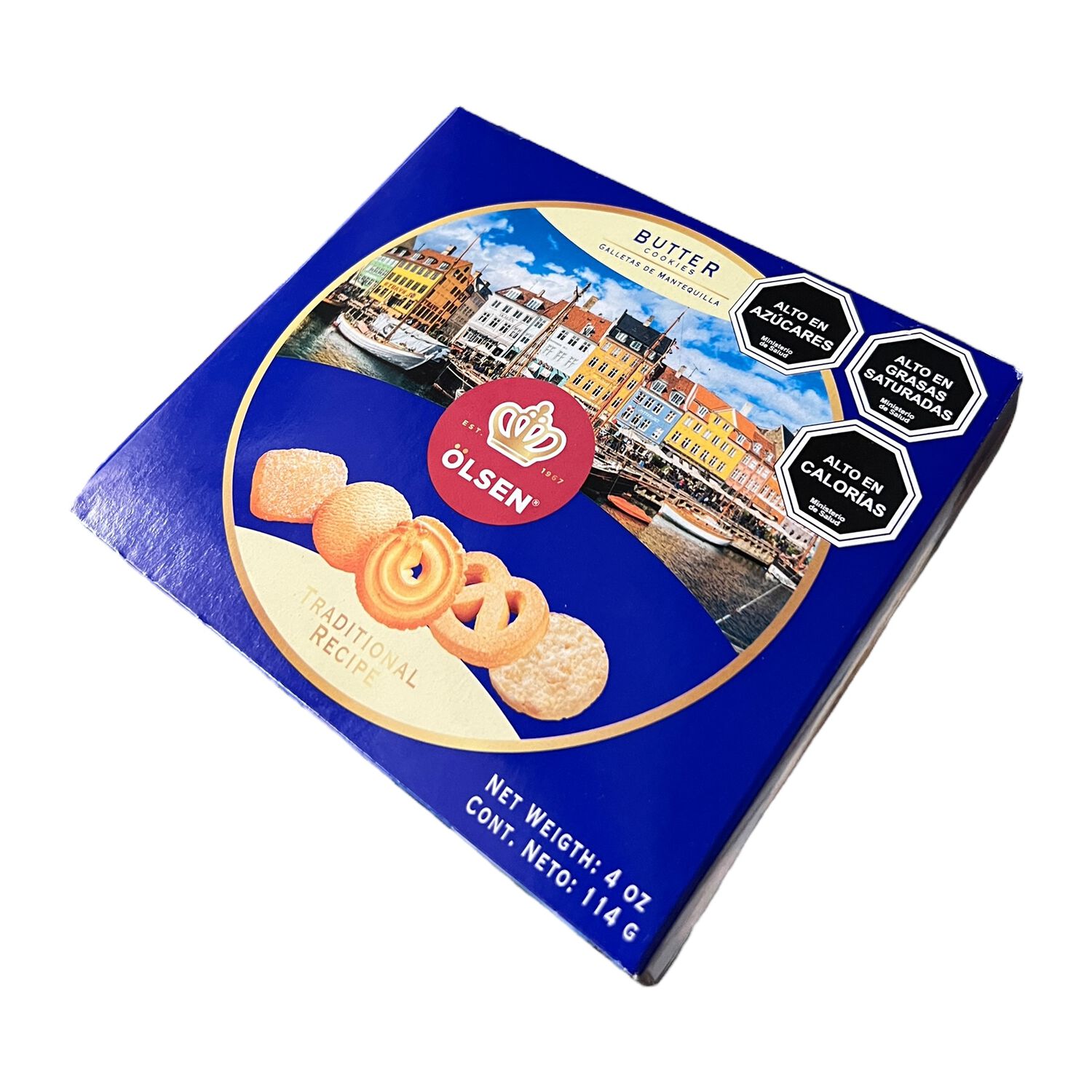 Galletas Mantequilla Olsen Caja 114gr image number 2.0