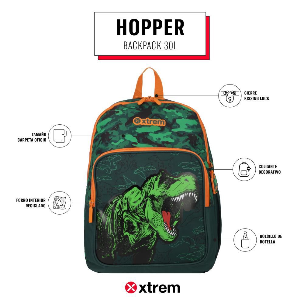 Mochila Xtrem Hopper 5xt image number 8.0