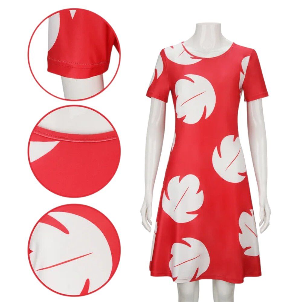 Disfraz Cosplay Lilo Vestido Lilo Y Stitch Infantil image number 5.0