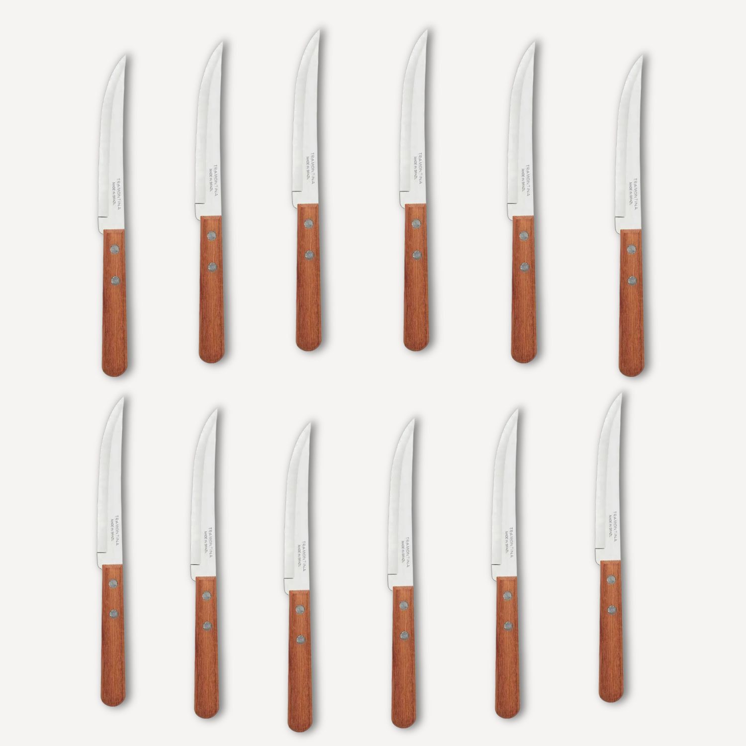 Set 12 Cuchillos Liso Mesa Tramontina Dynamic Profesional image number 0.0