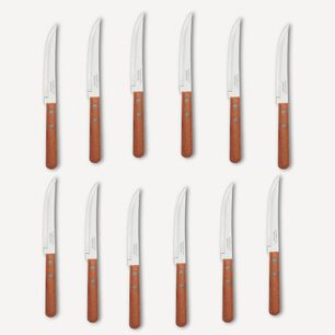 Set 12 Cuchillos Liso Mesa Tramontina Dynamic Profesional