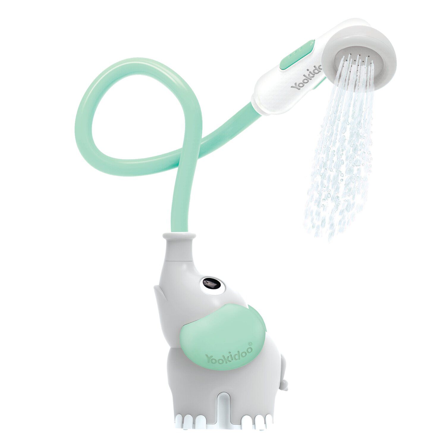 Juego De Ba&ntilde;o Elefante Ducha Interactivo Turquesa Infantil Beb&eacute; Ni&ntilde;o Ni&ntilde;a Tina Yookidoo image number 0.0