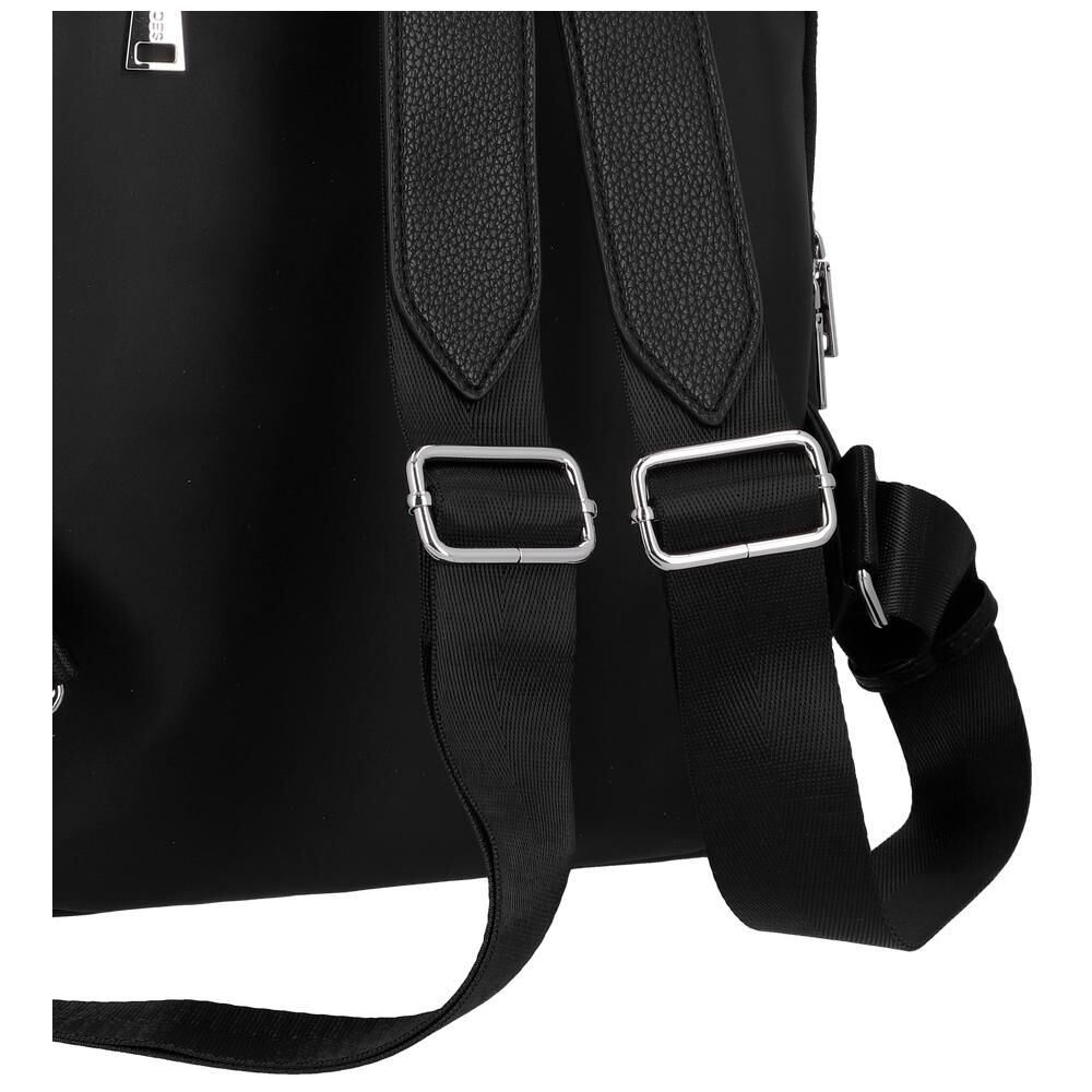 Mochila Secret Oxford St6 M Negro image number 4.0