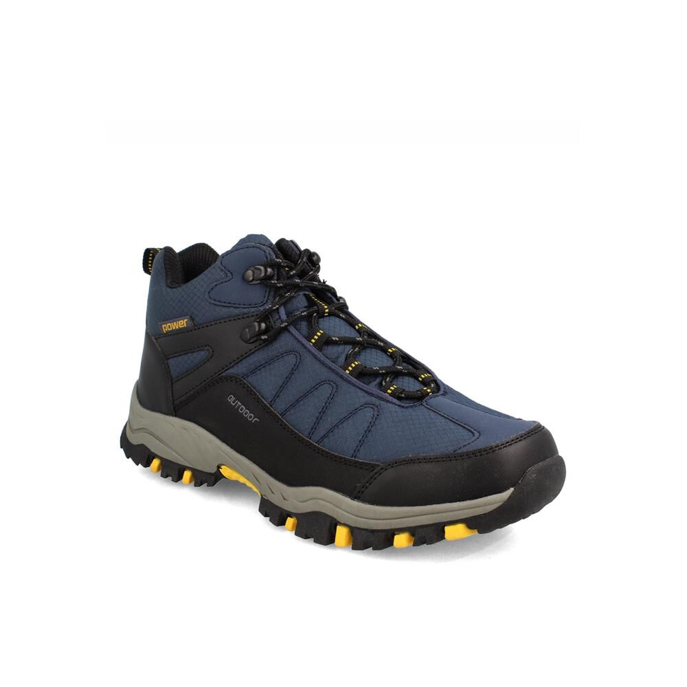 Zapatilla Outdoor Hombre Power Hunter Cobb Azul image number 0.0