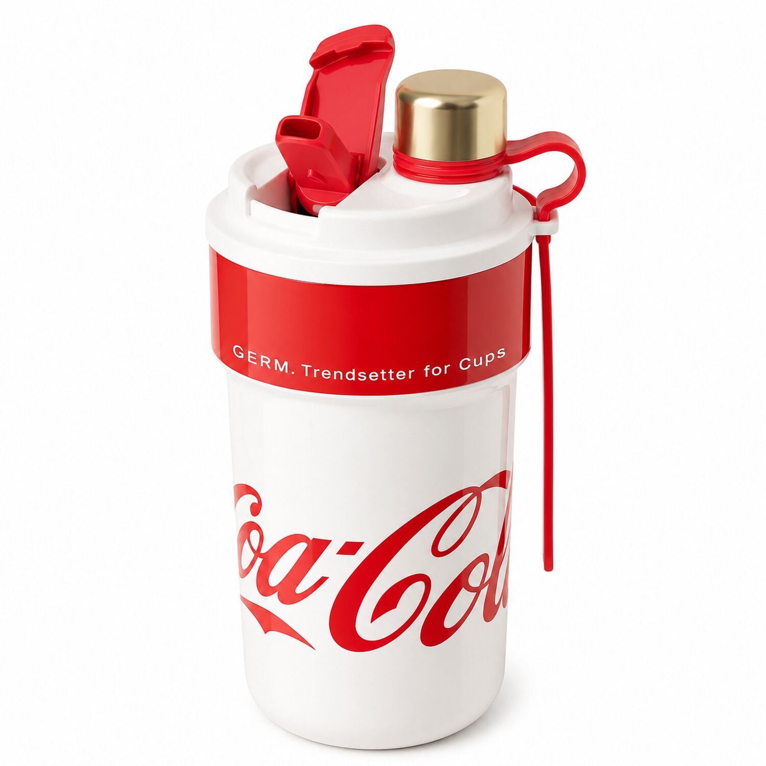Vaso T&eacute;rmico Mug Germ Coca-cola Acero Inoxidable 650ml White image number 1.0