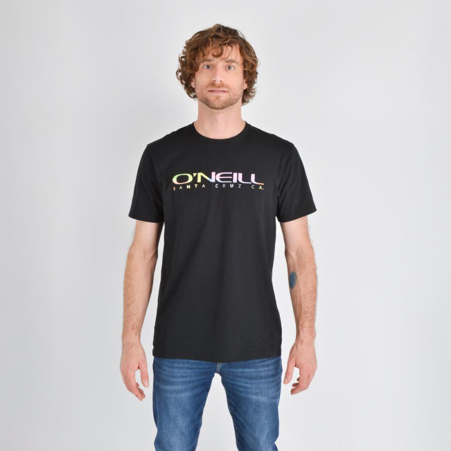Polera Manga Corta Cuello Redondo Hombre O'neill image number 0.0
