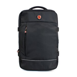 Mochila Ejecutiva De Viaje Con Portanotebook Y Usb Conectago Black