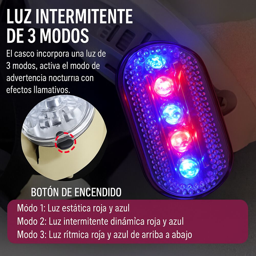 Casco Disfraz Militar Premium Luz image number 0.0