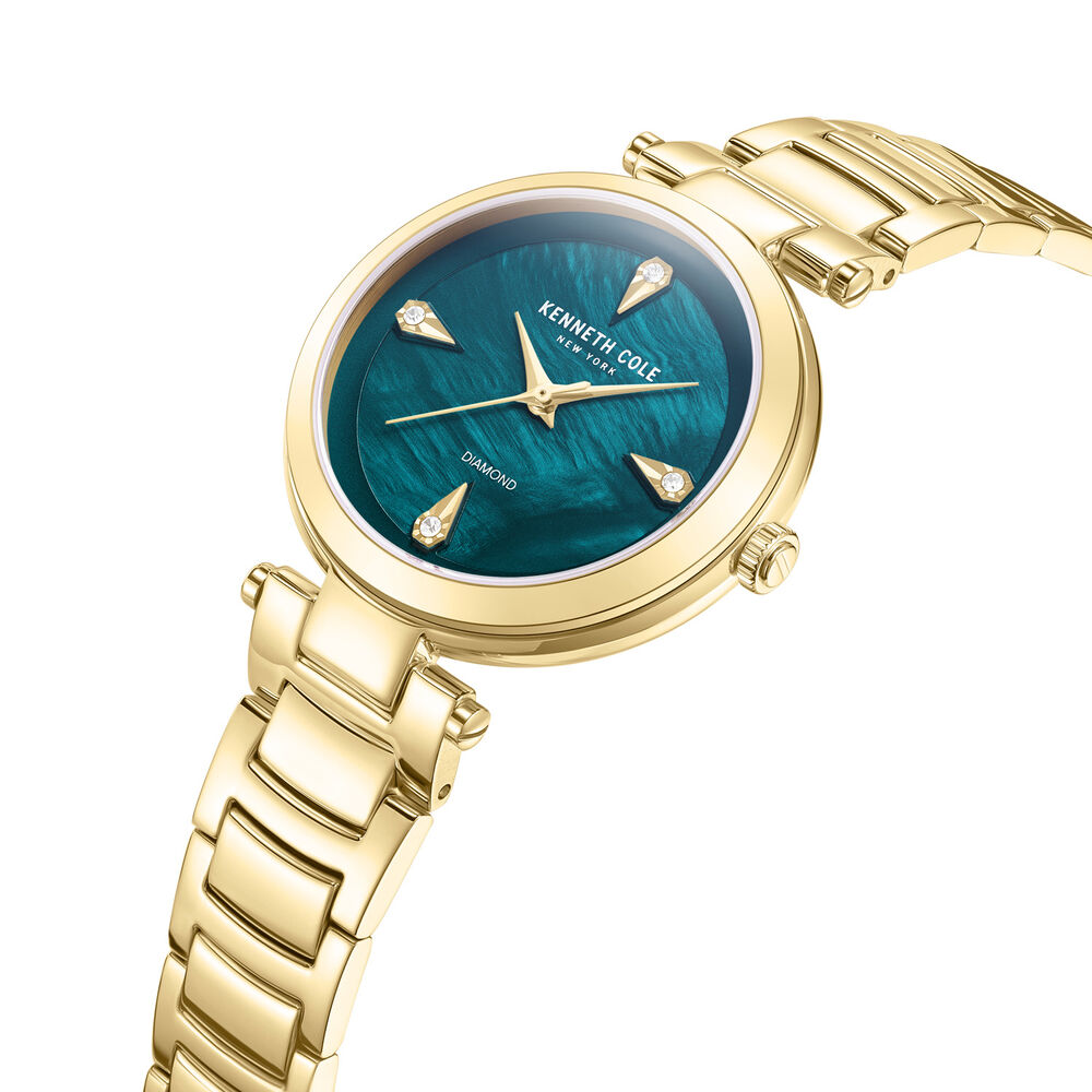 Reloj Kenneth Cole Kcwlg2236303 Dorado Mujer image number 2.0