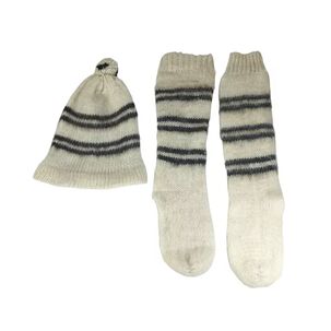Set Chilote Adulto Gorro Mas Polaina Fiesta Patrias