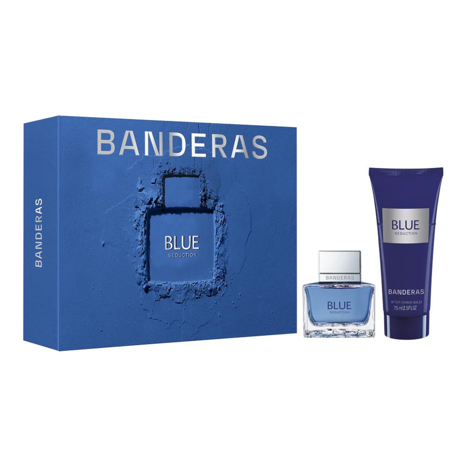 Set De Perfumer&iacute;a Hombre Blue Seduction Banderas / 50 Ml / Eau De Toilette + After Shave 75 Ml image number 0.0