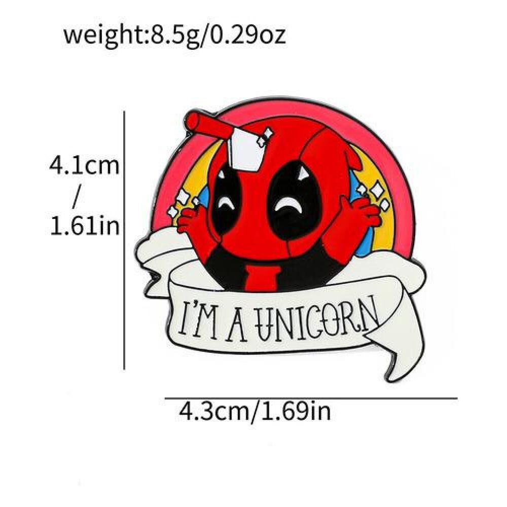 Pin Broche Entretenido Deadpool image number 5.0