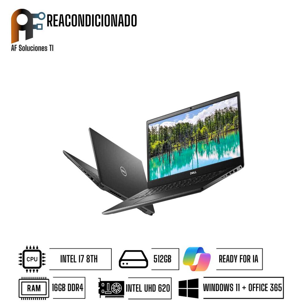 Notebook Dell Latitude 5400 (i7) Performance Windows 11 - Office365 Reacondicionado image number 0.0