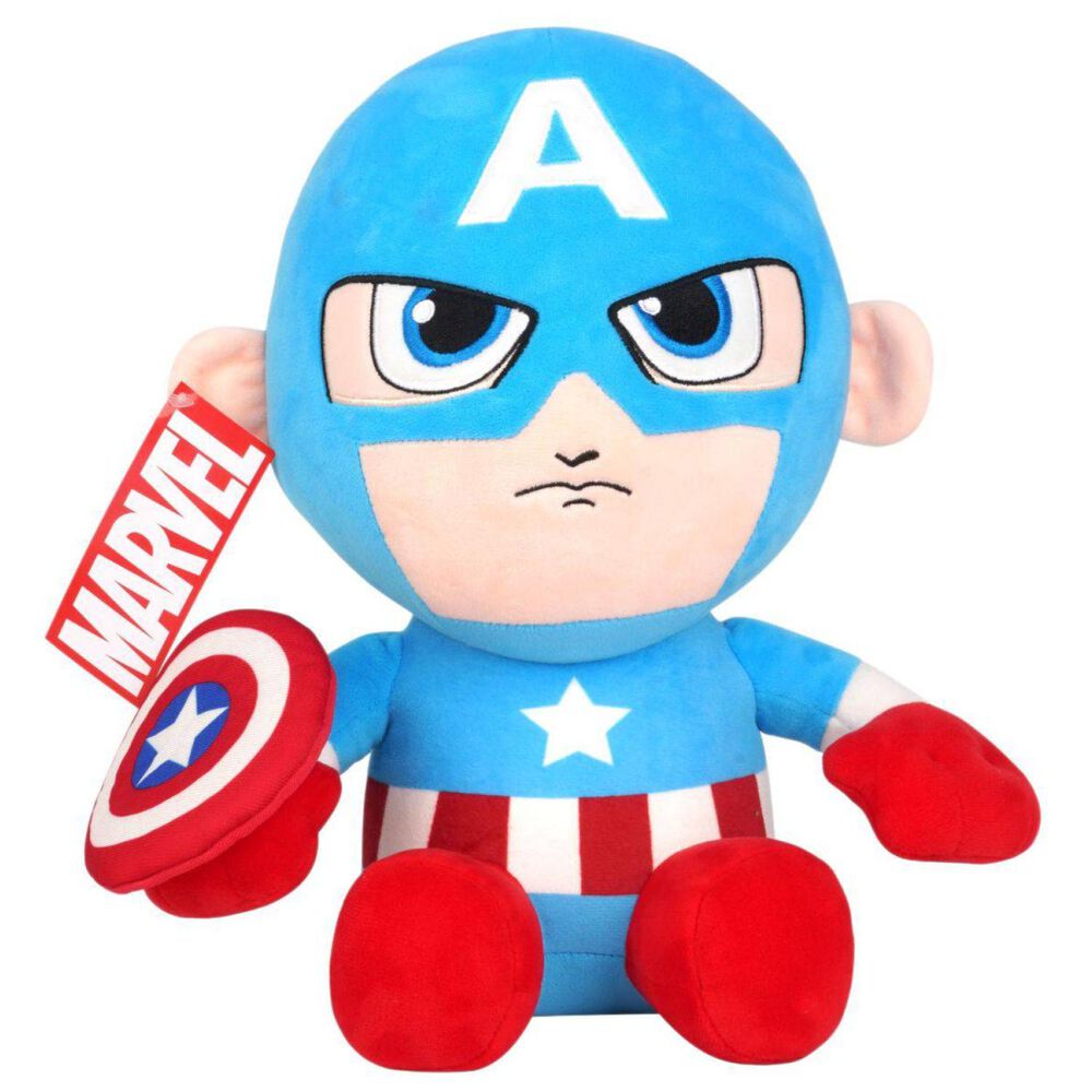 Juguete Figura De Accion Peluche Capitan America 30cm image number 0.0