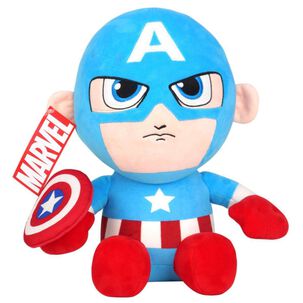 Juguete Figura De Accion Peluche Capitan America 30cm