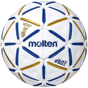 Balon Handbol D60 Pro Resina Free Molten Blanco