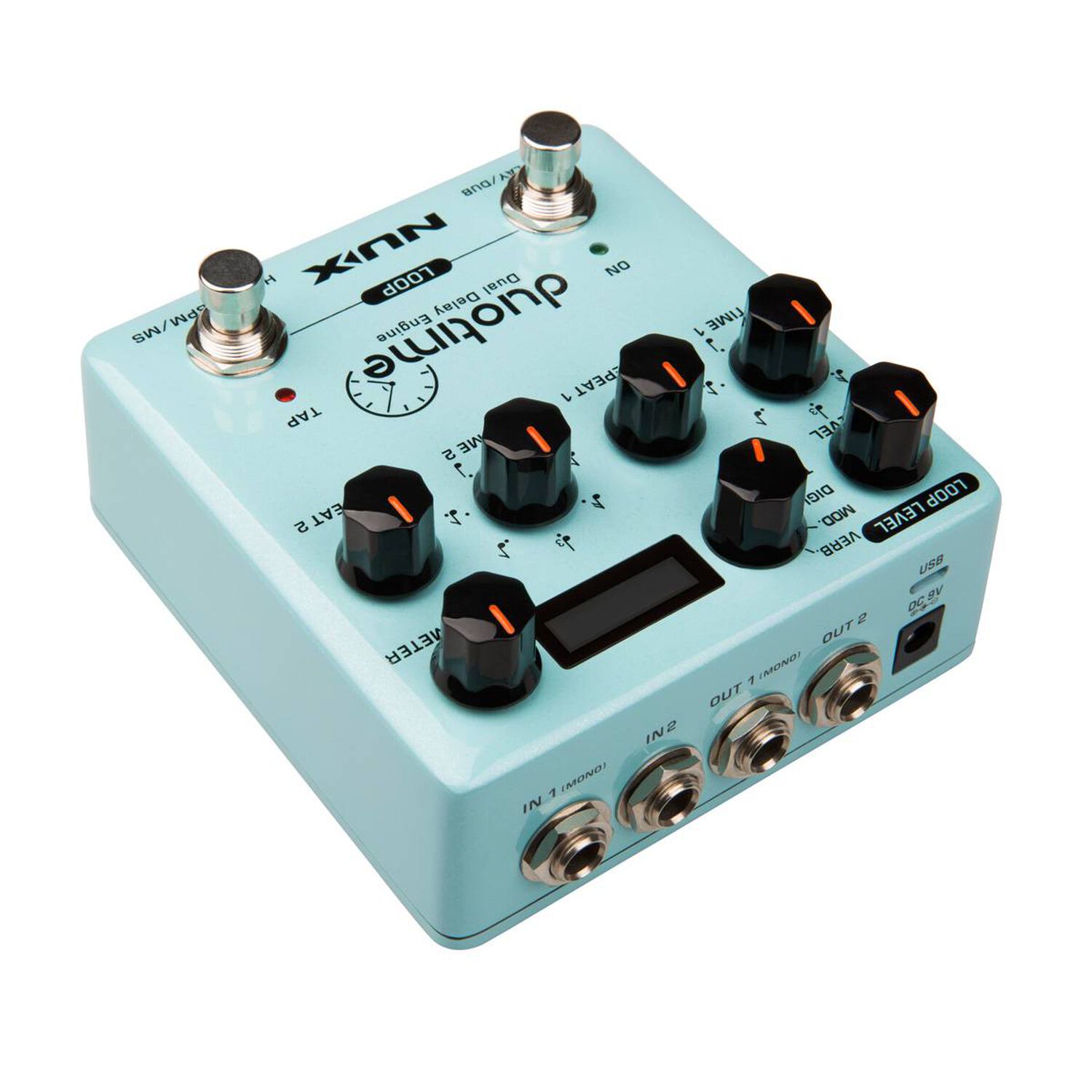 Pedal De Efectos Nux Delay Dual Engine Duotime Ndd-6 image number 1.0