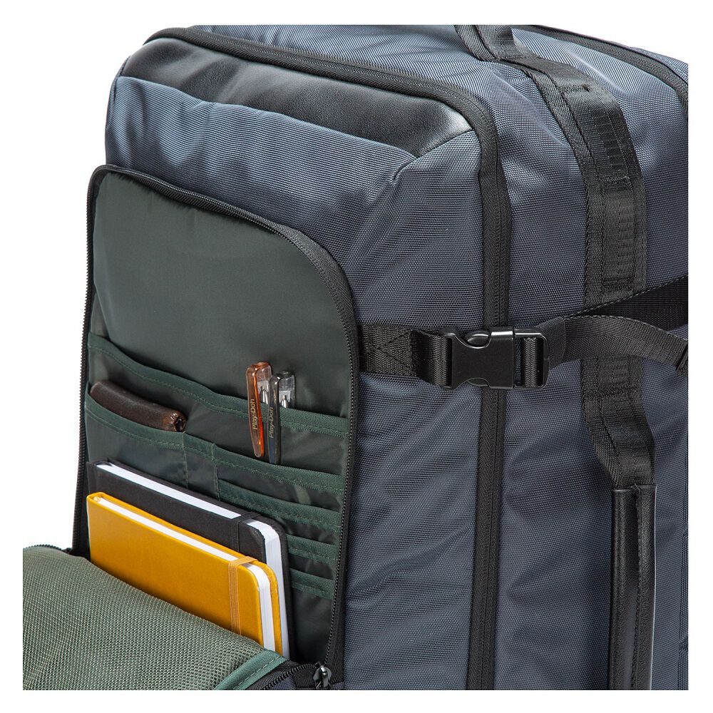 Mochila Voyager Azul image number 4.0