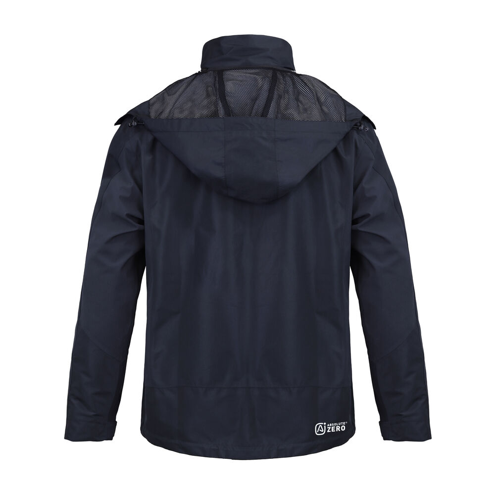 Cortaviento Hombre Impermeable Azul Marino image number 2.0