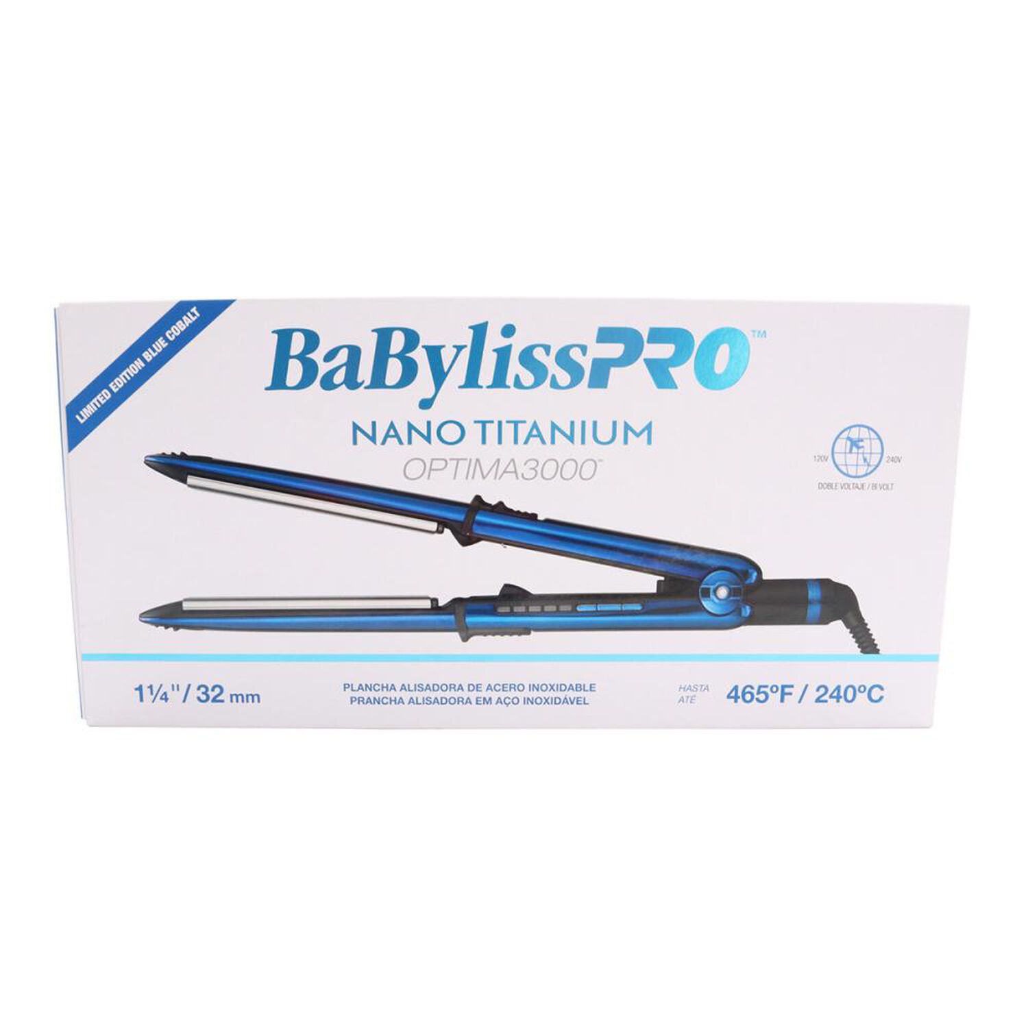Alisador Babylisspro Optima 3000 Azul image number 5.0