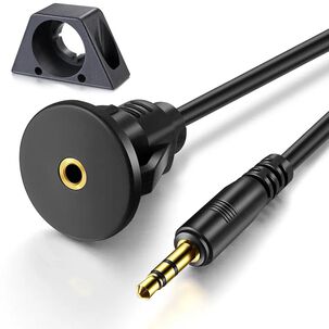 Extensi&oacute;n De Cable 3.5mm Macho A 3.5mm Hembra Para Montaje