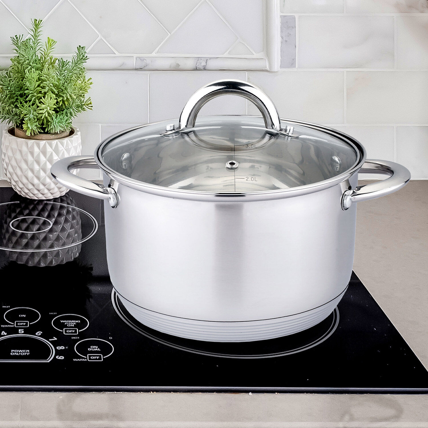 Olla De Acero Inoxidable 24 Cm 6.1 Lts image number 5.0