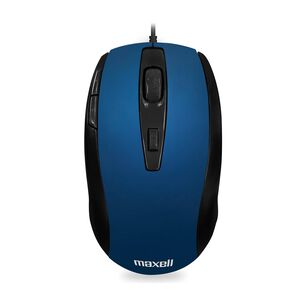 Mouse &Oacute;ptico Maxell 5 Botones Mowr-105 Azul