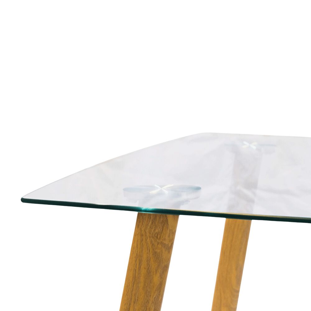 Mesa De Comedor Cristal 140x80cm image number 4.0