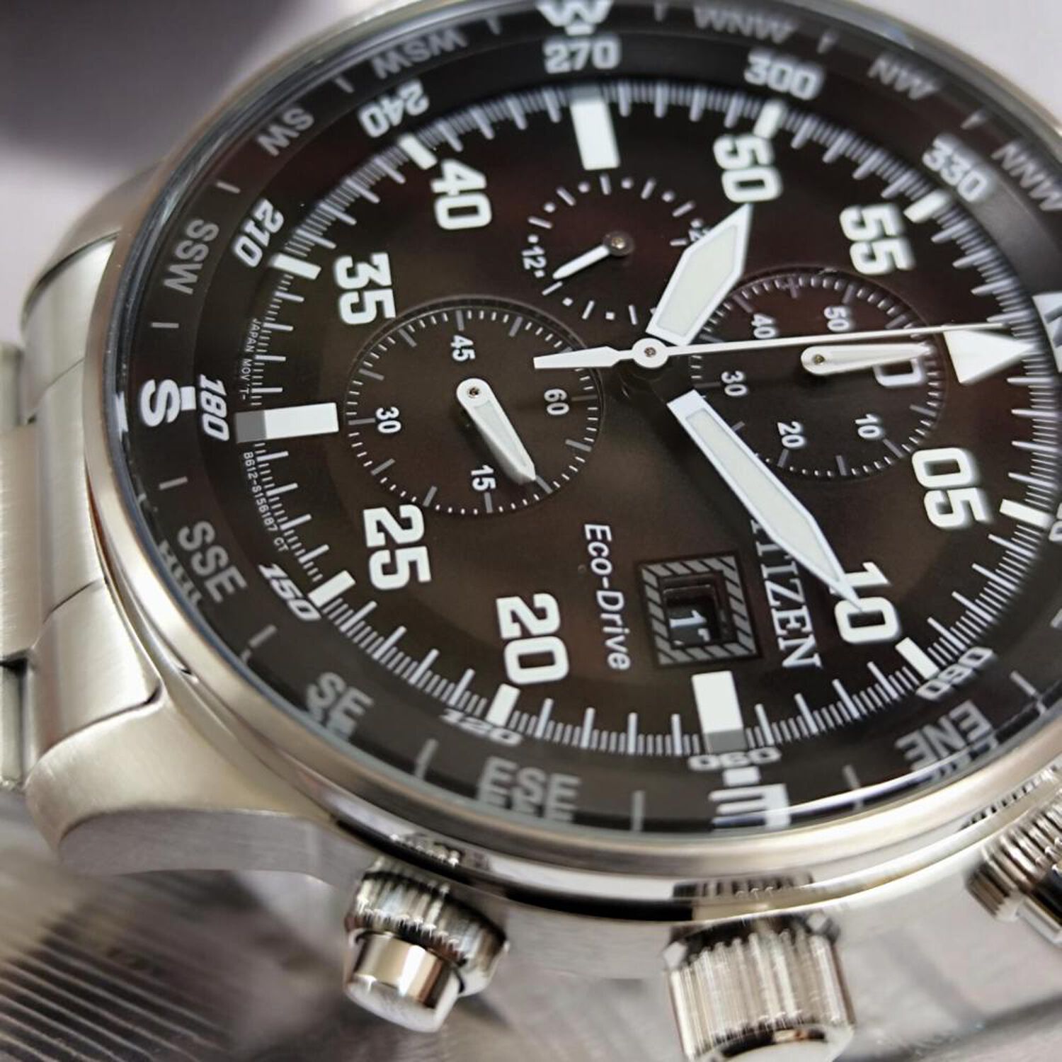 Reloj Citizen Hombre Ca0690-88e Aviator Eco-drive image number 6.0