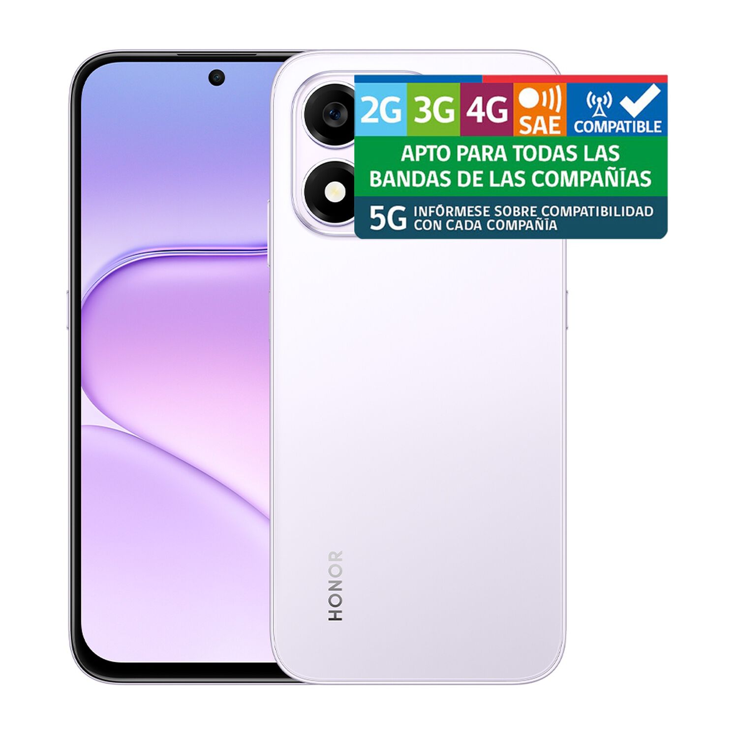 Smartphone Honor 600 Smart / 5G / 256 GB / Morado / Liberado image number 9.0