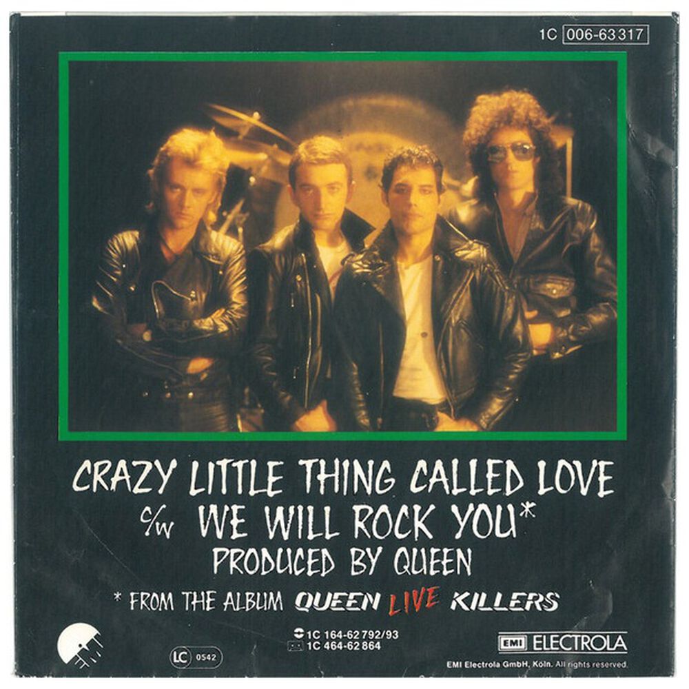 Queen - Crazy Little Thing Called Love/we Will Rock You| 7'' Single Vinilo Usado image number 1.0