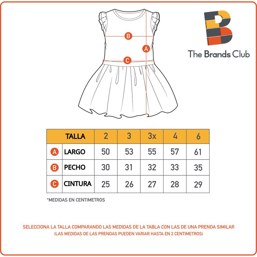 Vestido Sin Manga Ni&ntilde;a Blanco Rayas Bluey Jump Bluey image number 3.0