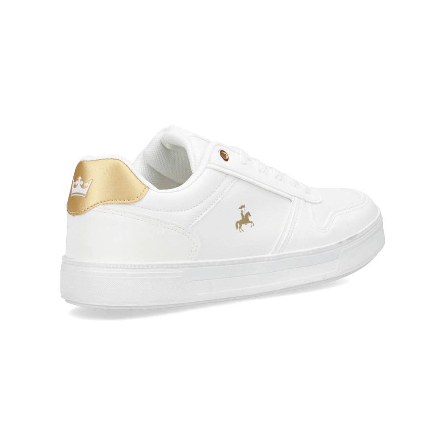 Zapatilla Urbana Mujer The King's Polo Club White image number 3.0