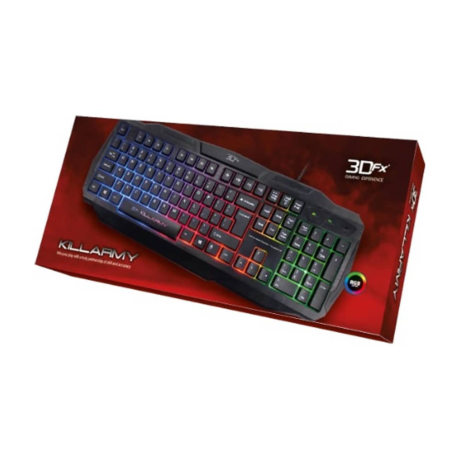 Teclado Gaming Retroiluminado Killarmy image number 0.0
