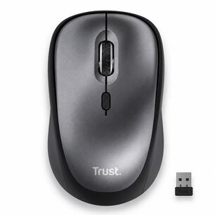 Mouse Inal&aacute;mbrico Silencioso Trust Yvi Eco Friendly Bk 24549