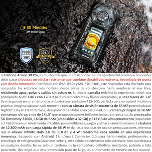 Ulefone Armor 30 Pro - Smartphone 5g Resistente Con Doble Pantalla
