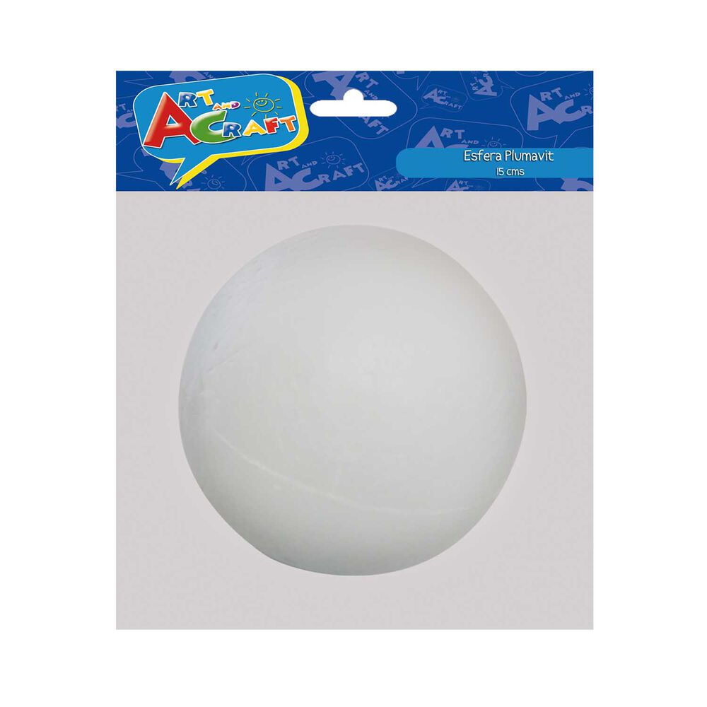 Pelota De Plumavit 15 Cm Art & Craft image number 0.0