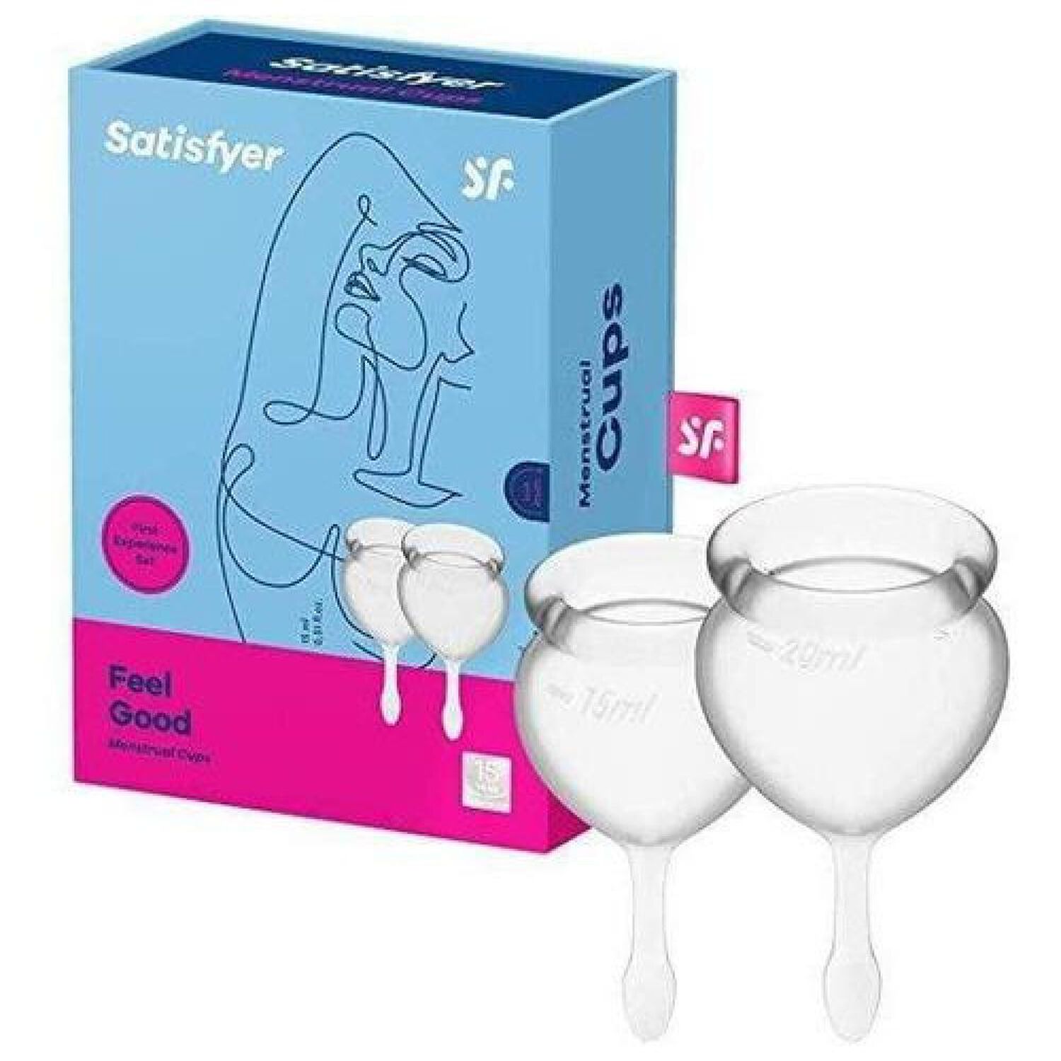 Copa Menstrual Reutilizable Siliconamedica Satisfyer 15,20ml image number 0.0