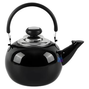 Tetera De Acero Inoxidable 800ml Color Negro - Ps