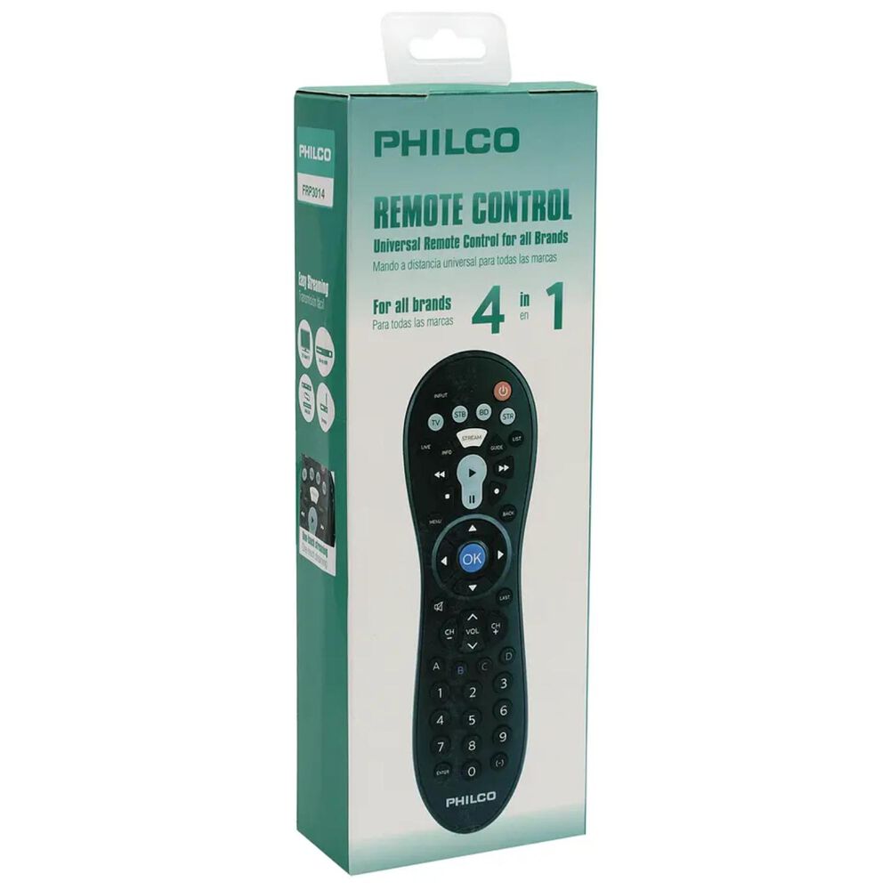 Control Remoto Universal Multimarca 4 En 1 Frp3014 image number 4.0