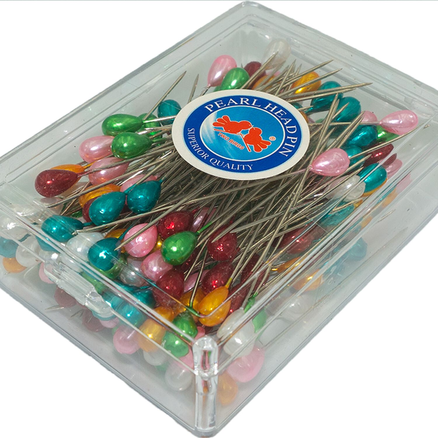 Alfiler Color Cabeza Grande. 6.5cm Largo- 140pcs Aprox image number 0.0
