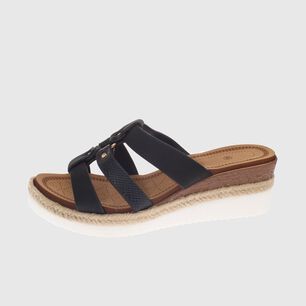 Sandalia Negro V&iacute;a Franca Art. 52109b30930black