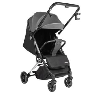 Coche Maleta Compacto Reverse Cromado Plata