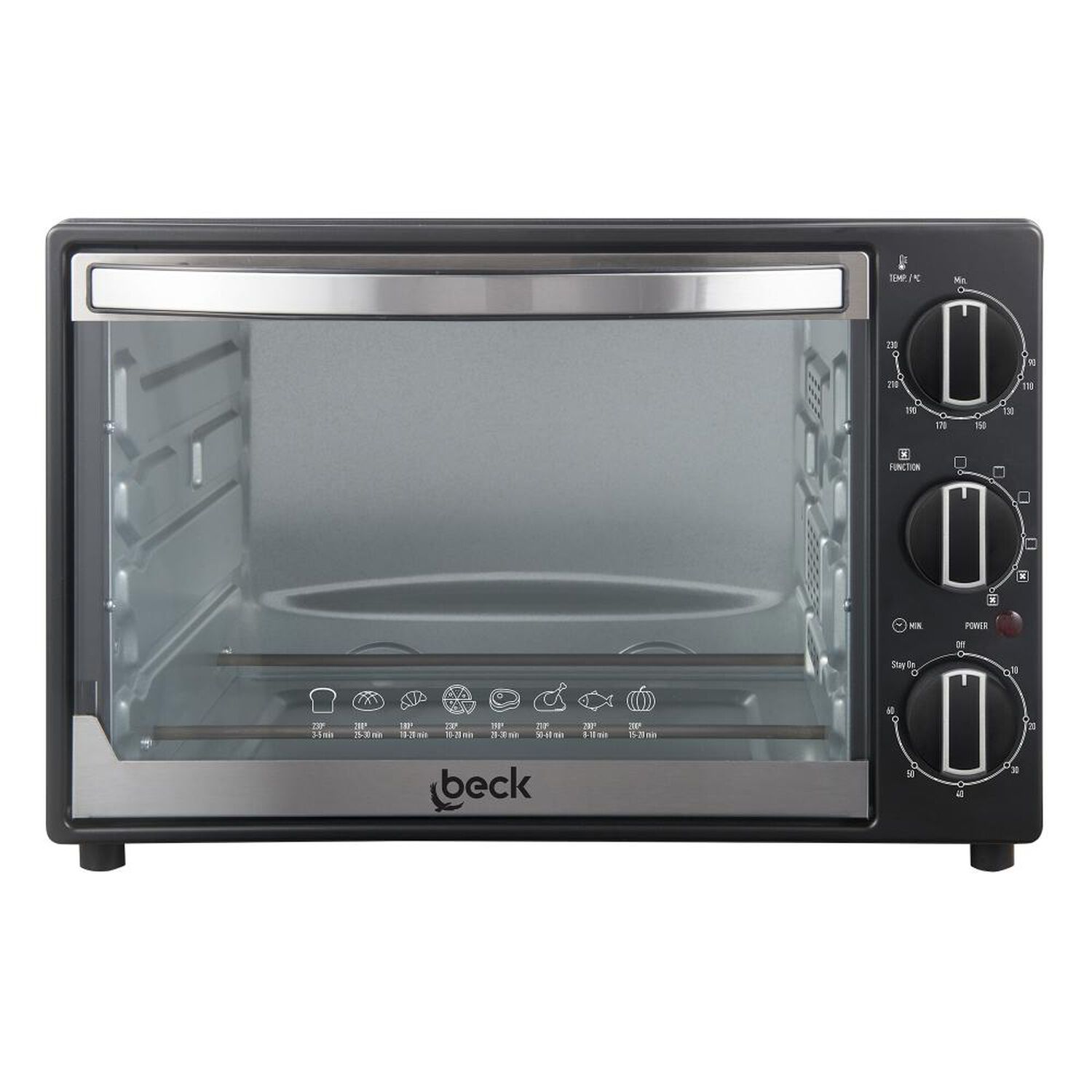 Horno El&eacute;ctrico Beck Home & Kitchen EO3042 / 30 Litros / 1500W image number 0.0