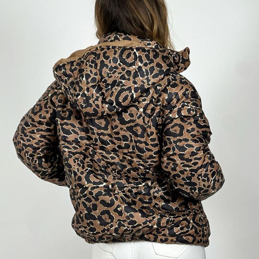 Parka Corta Acolchada Print image number 5.0