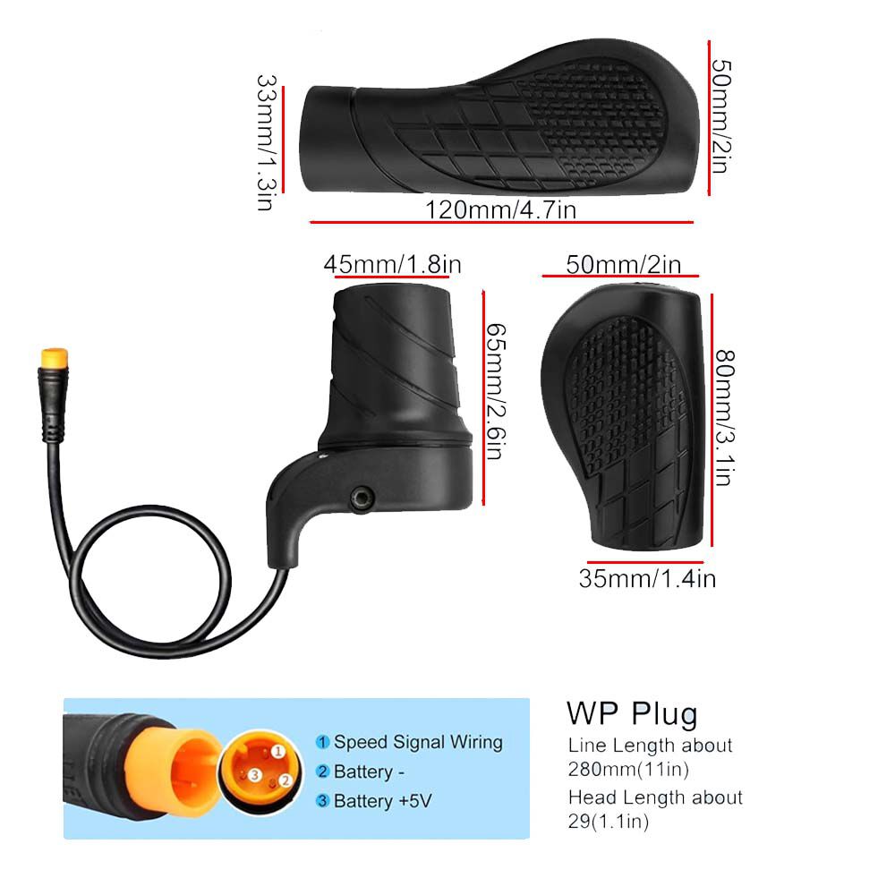 Acelerador Medio Pu&ntilde;o Bicicletas Y Scooters El&eacute;ctricos image number 5.0