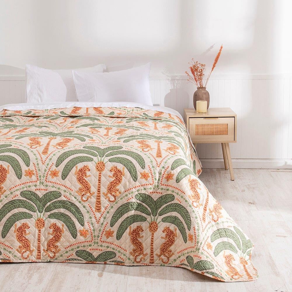 Quilt Castilla Est. Mashini King Palmeras image number 0.0