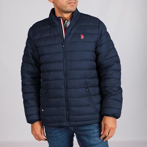 Parka Lisa Regular Cuello Redondo Hombre Us Polo