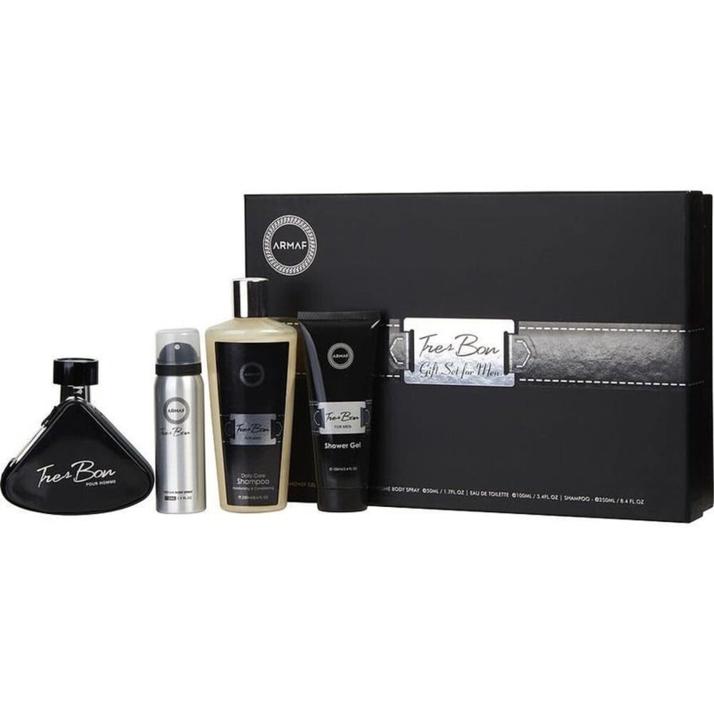 Armaf Tres Bon Men Edt 100 Ml+sg100 Ml+bs 50 Ml+sh250 Ml image number 0.0