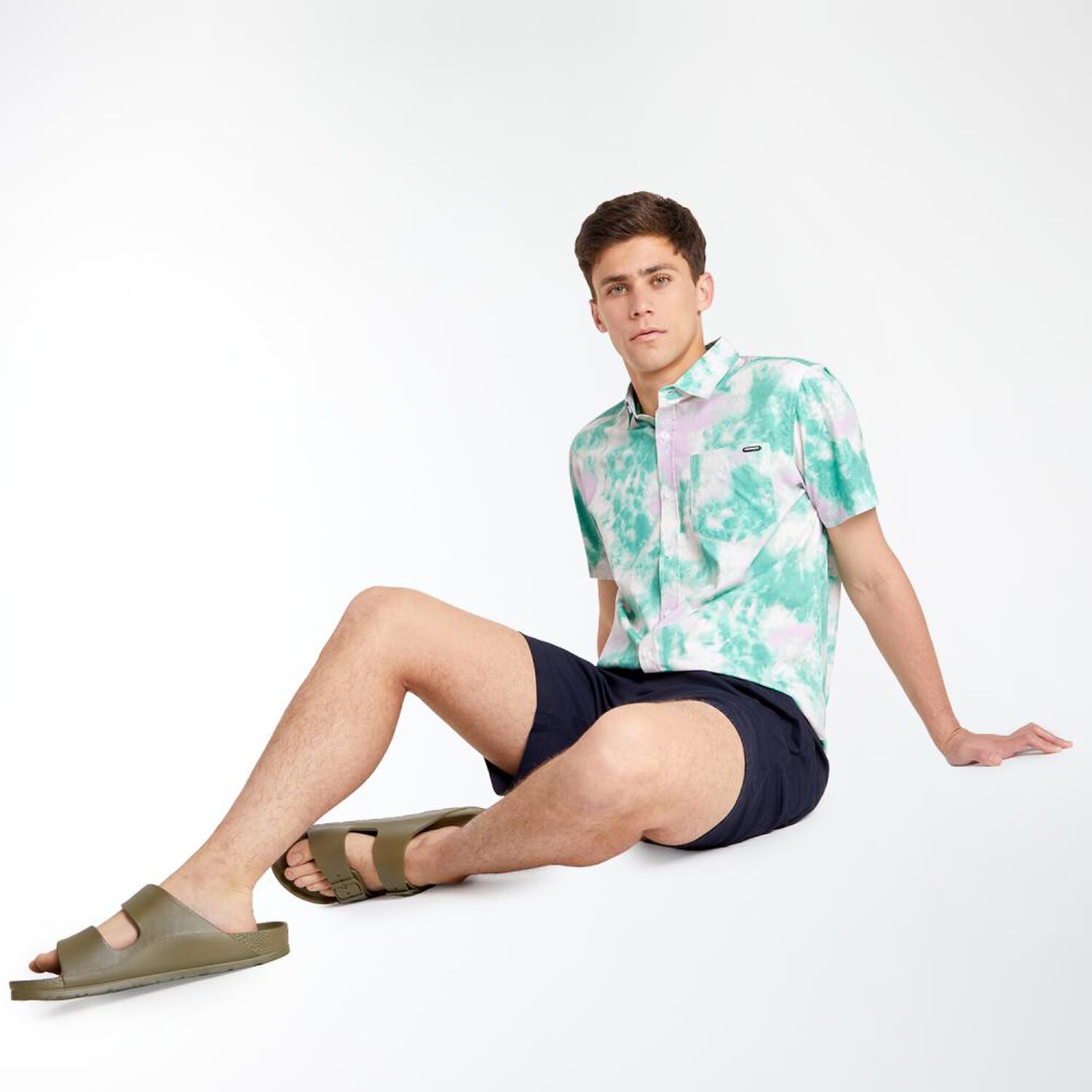 Camisa Slim Manga Corta Hombre Ocean Pacific image number 1.0